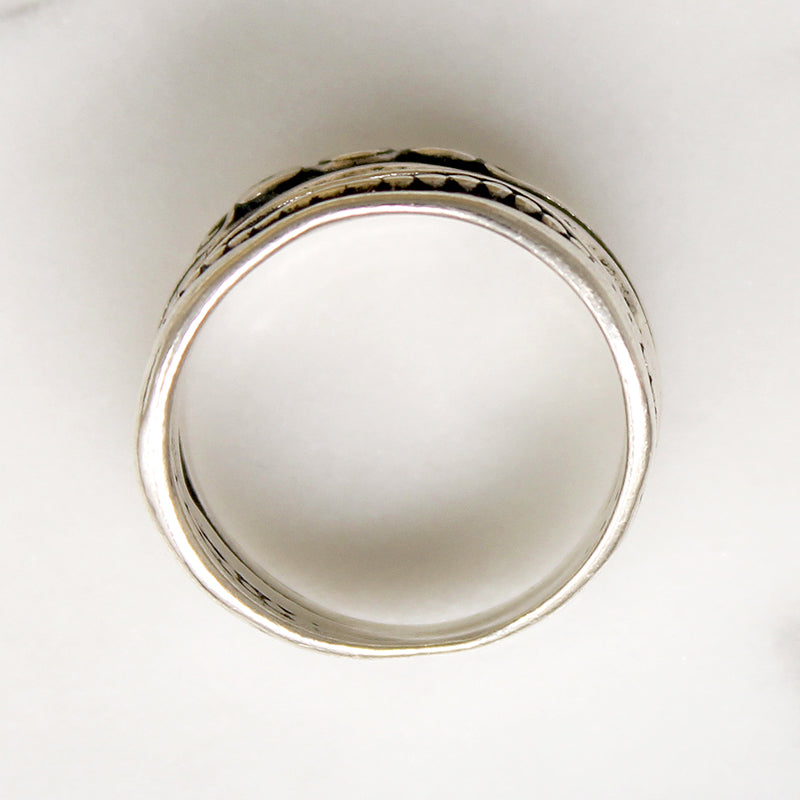 Unusual Sterling "Stack" Ring by Shablool Didae