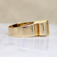Monumental Keyhole Door Statement Ring