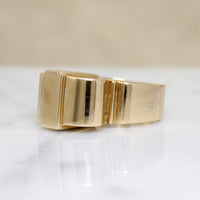 Monumental Keyhole Door Statement Ring
