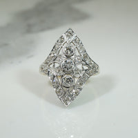 Stunning Edwardian OMC Diamond Ring