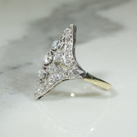 Stunning Edwardian OMC Diamond Ring