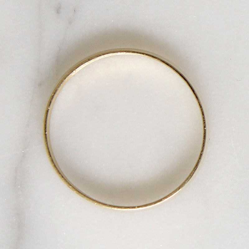 Lightweight 14k Gold Band Size 7