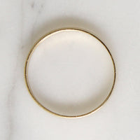 Lightweight 14k Gold Band Size 7