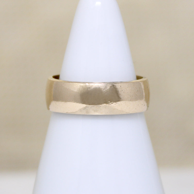 Wide R.M.I. 14k Gold Band Size 4.5