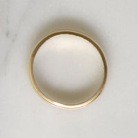 Wide R.M.I. 14k Gold Band Size 4.5