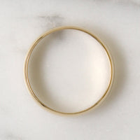 Wide 14k Gold Wed-Lok Band Size 8