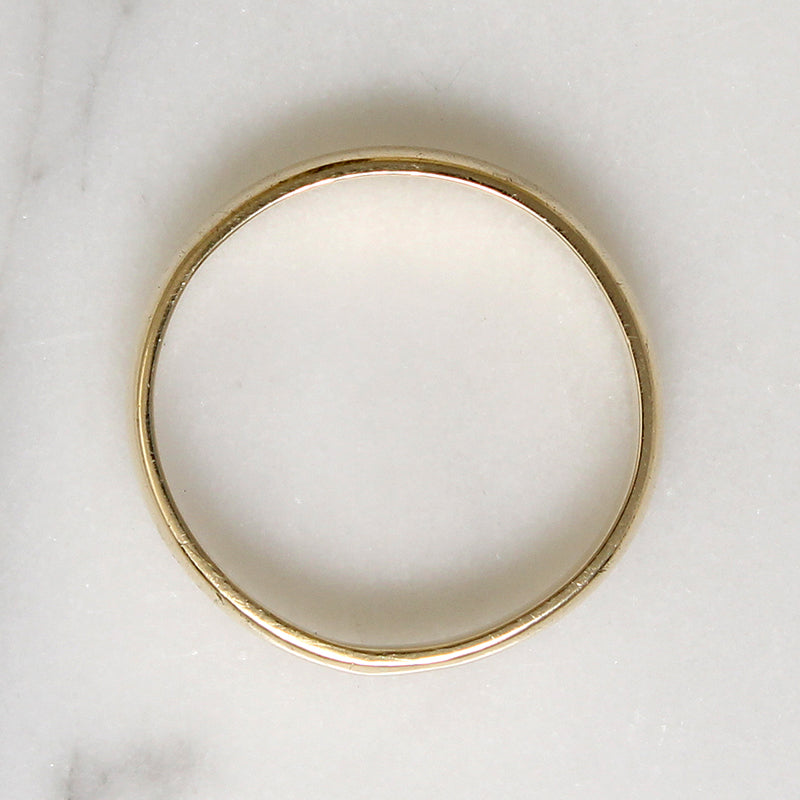 Cecil's 14k Gold Wedding Band Size 9.75