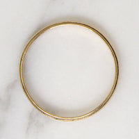 Vintage 14k Gold Milgrain Wedding Band Size 10