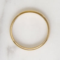 Lewkowitz 14k Gold Size 9 Wedding Band