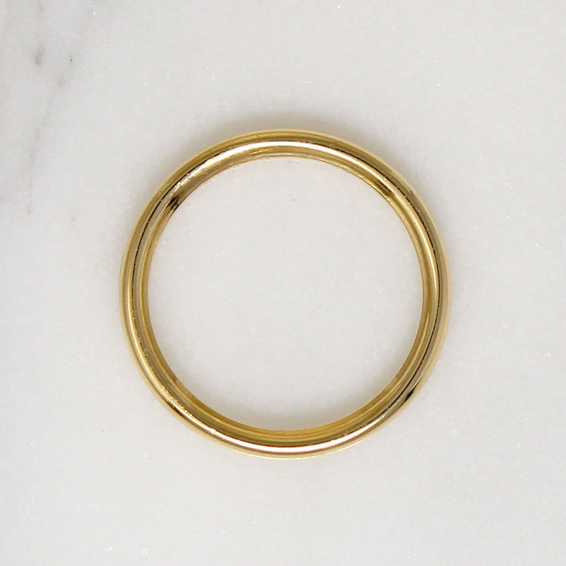 Curvy 18k Gold Size 5 Tiffany & Co. Band