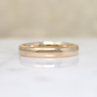 Half Round Comfort Fit Size 11.75 Gold Band