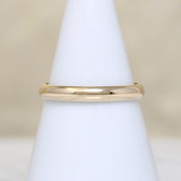 Vintage 14k Gold 4mm Band Size 9