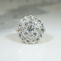 Sparkle Plenty Edwardian Target Ring