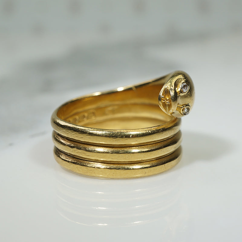 Fabulous Sinuous Snake Ring