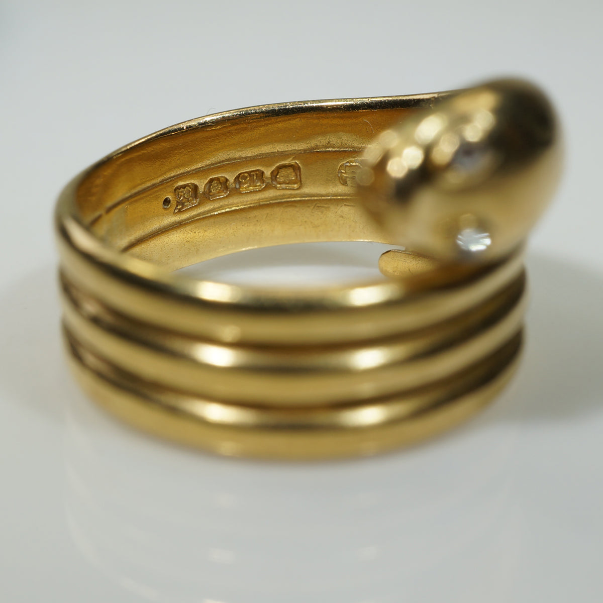 Fabulous Sinuous Snake Ring