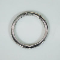 French Platinum Diamond Eternity Band