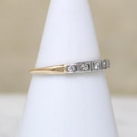 Sweet Details Diamond & Two-Tone Gold Band