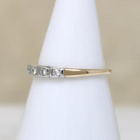 Sweet Details Diamond & Two-Tone Gold Band
