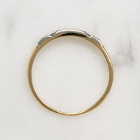 Sweet Details Diamond & Two-Tone Gold Band