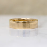 Recycled Gold Flat Comfort Fit Size 10.75 Band