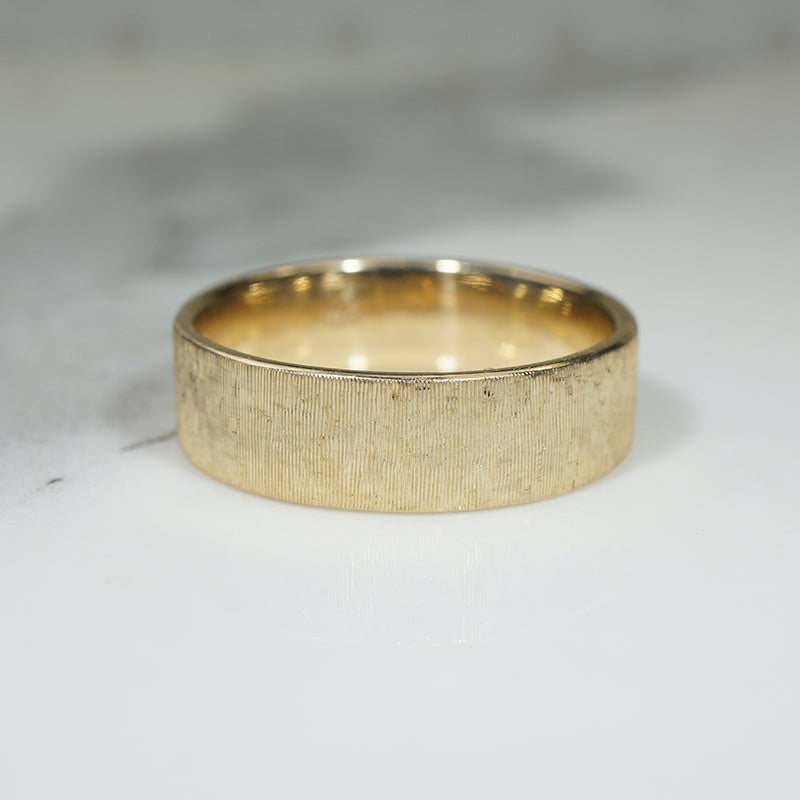 Fab Florentine Finished Recycled Gold Band