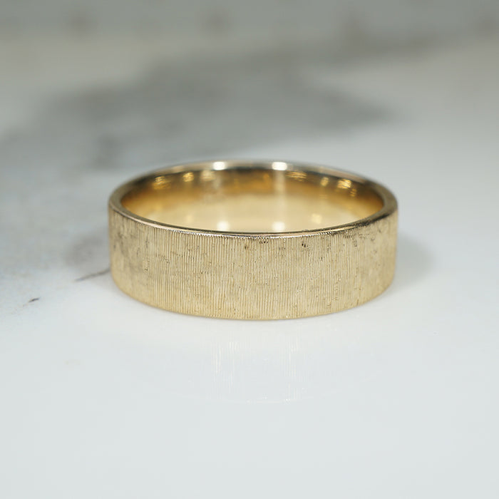 Fab Florentine Finished Recycled Gold Band