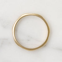 Subtle Details 14k Gold Vintage Band