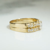 Gold Beauty OMC Diamond Engagement Ring