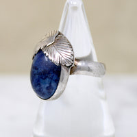 Scrumptious Sterling Silver & Sodalite Blueberry Ring