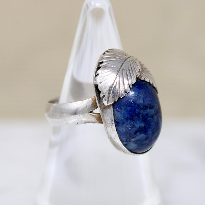 Scrumptious Sterling Silver & Sodalite Blueberry Ring