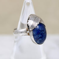 Scrumptious Sterling Silver & Sodalite Blueberry Ring