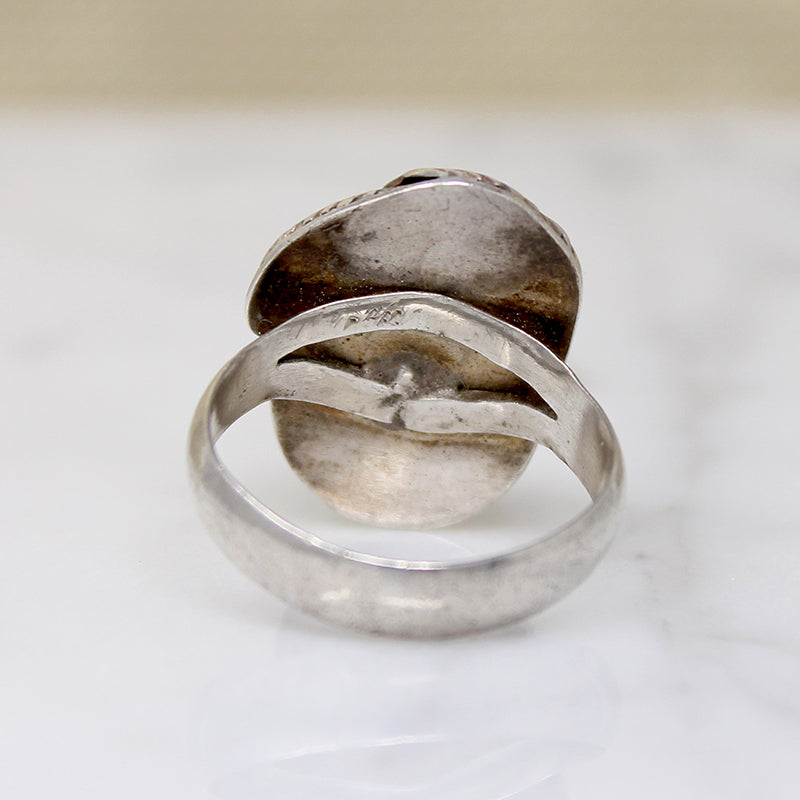 Scrumptious Sterling Silver & Sodalite Blueberry Ring
