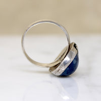 Scrumptious Sterling Silver & Sodalite Blueberry Ring