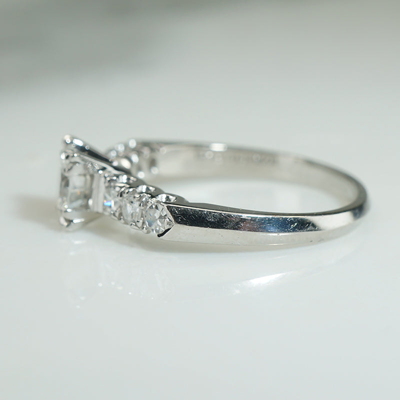 Stunning 1940s Diamond Engagement Ring