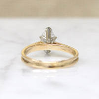 Brilliant 1.22ct Marquise Diamond Solitaire Ring