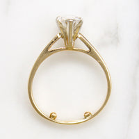 Brilliant 1.22ct Marquise Diamond Solitaire Ring