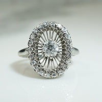Jabel 1930s Diamond Spoke Ring
