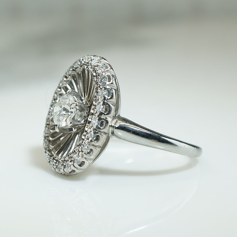 Jabel 1930s Diamond Spoke Ring