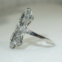 Magnificent Antique Diamond Deco Ring