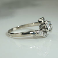 Pretty 1930s Double Diamond Ring
