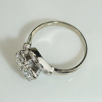 Pretty 1930s Double Diamond Ring