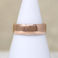 Gorgeous 9ct Rosy Gold Victorian Wedding Band