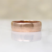Gorgeous 9ct Rosy Gold Victorian Wedding Band