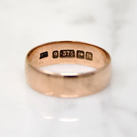 Gorgeous 9ct Rosy Gold Victorian Wedding Band