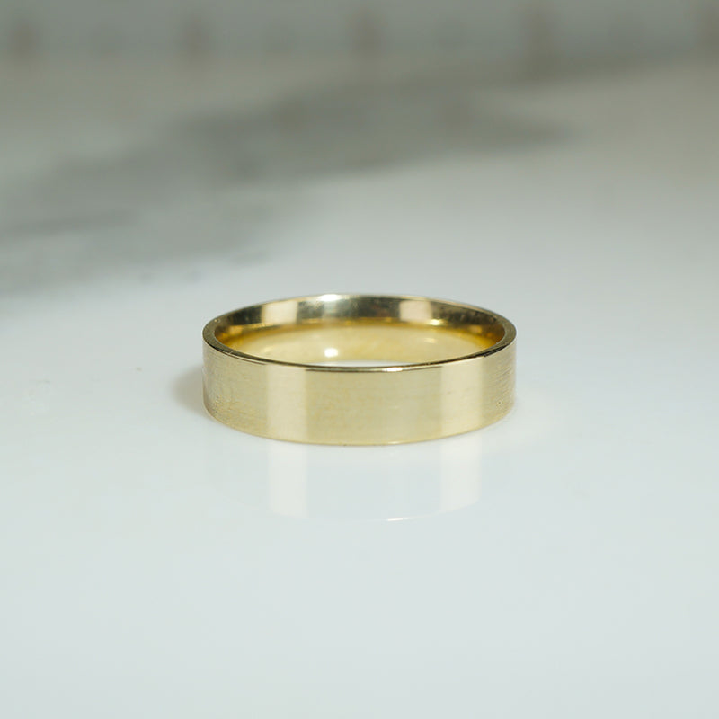 Recycled Gold Wedding Band