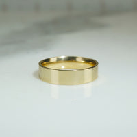Recycled Gold Wedding Band