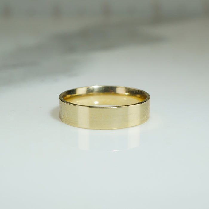 Recycled Gold Wedding Band