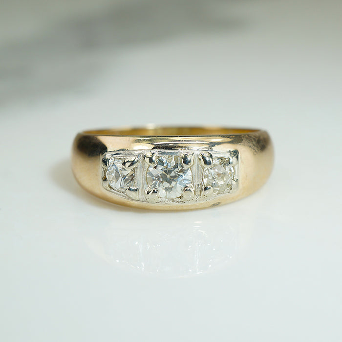 Old Mine Cut Diamond Gypsy Band