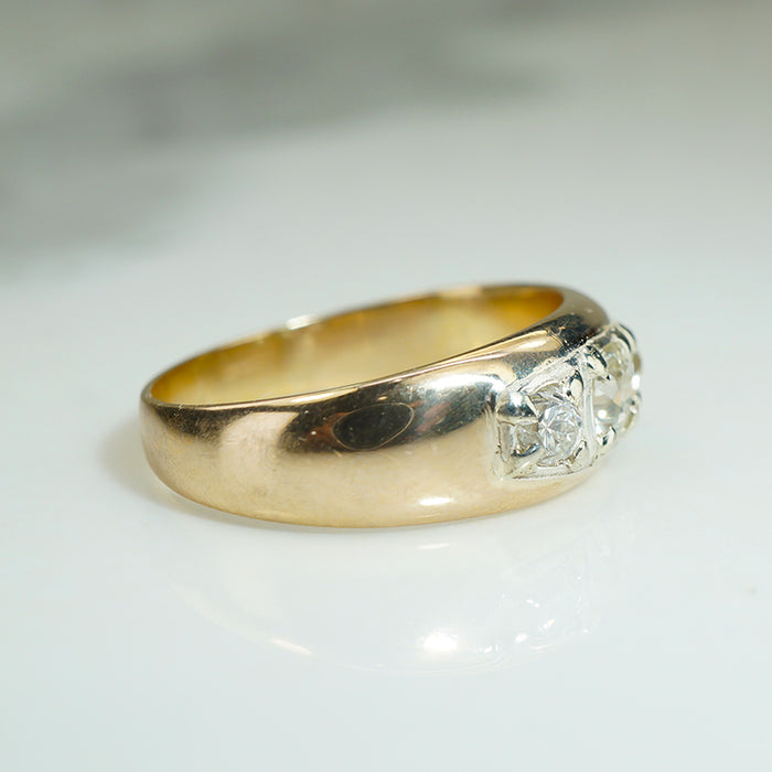 Old Mine Cut Diamond Gypsy Band