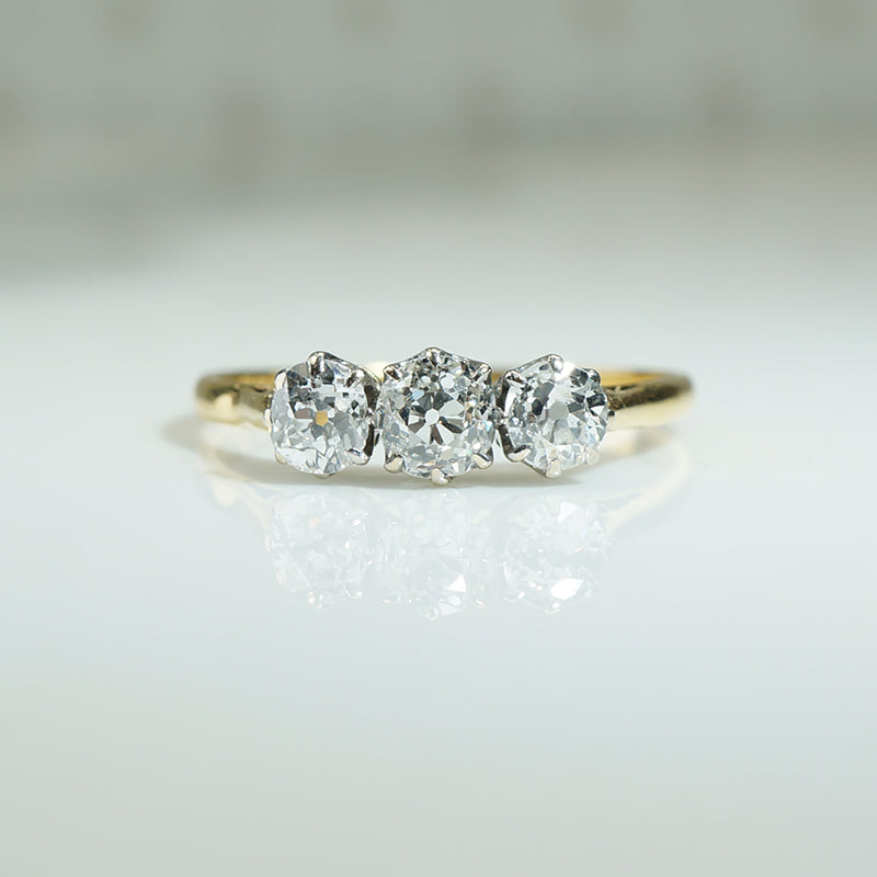 Triple OMC Diamond Ring